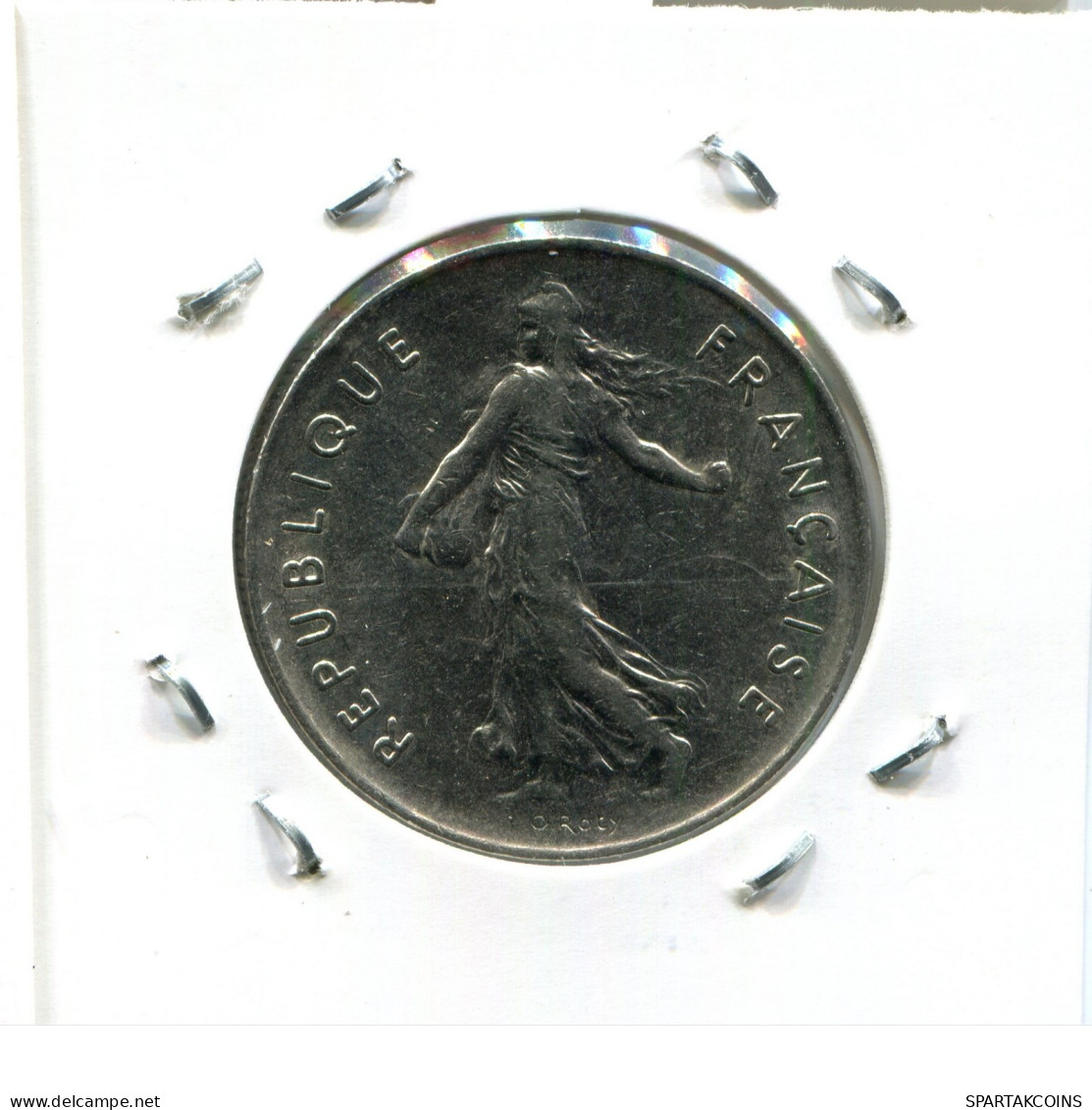 5 FRANCS 1974 FRANKREICH FRANCE Französisch Münze #AW404.D.A - 5 Francs