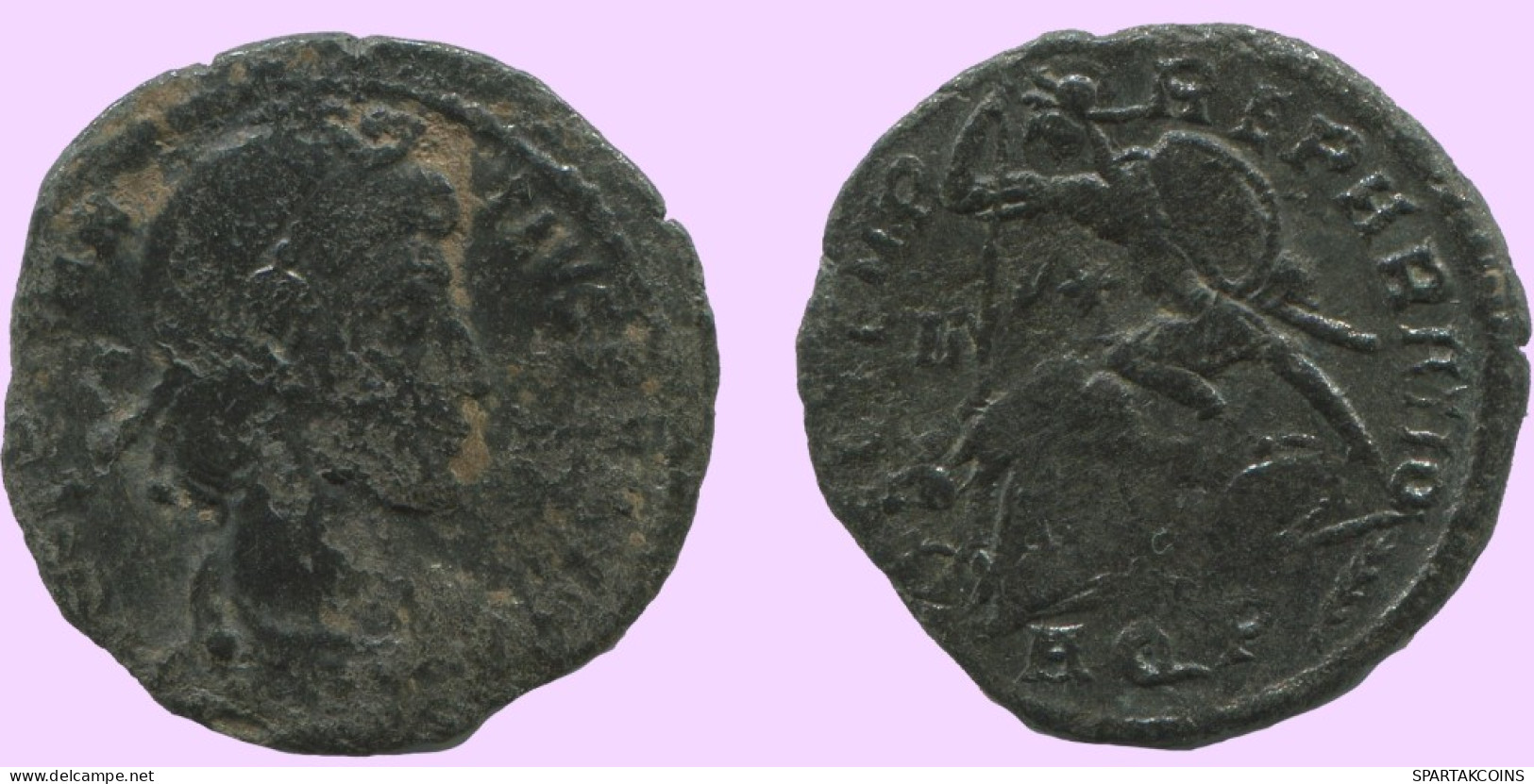 Authentische Antike Spätrömische Münze RÖMISCHE Münze 2.1g/18mm #ANT2388.14.D.A - The End Of Empire (363 AD To 476 AD)