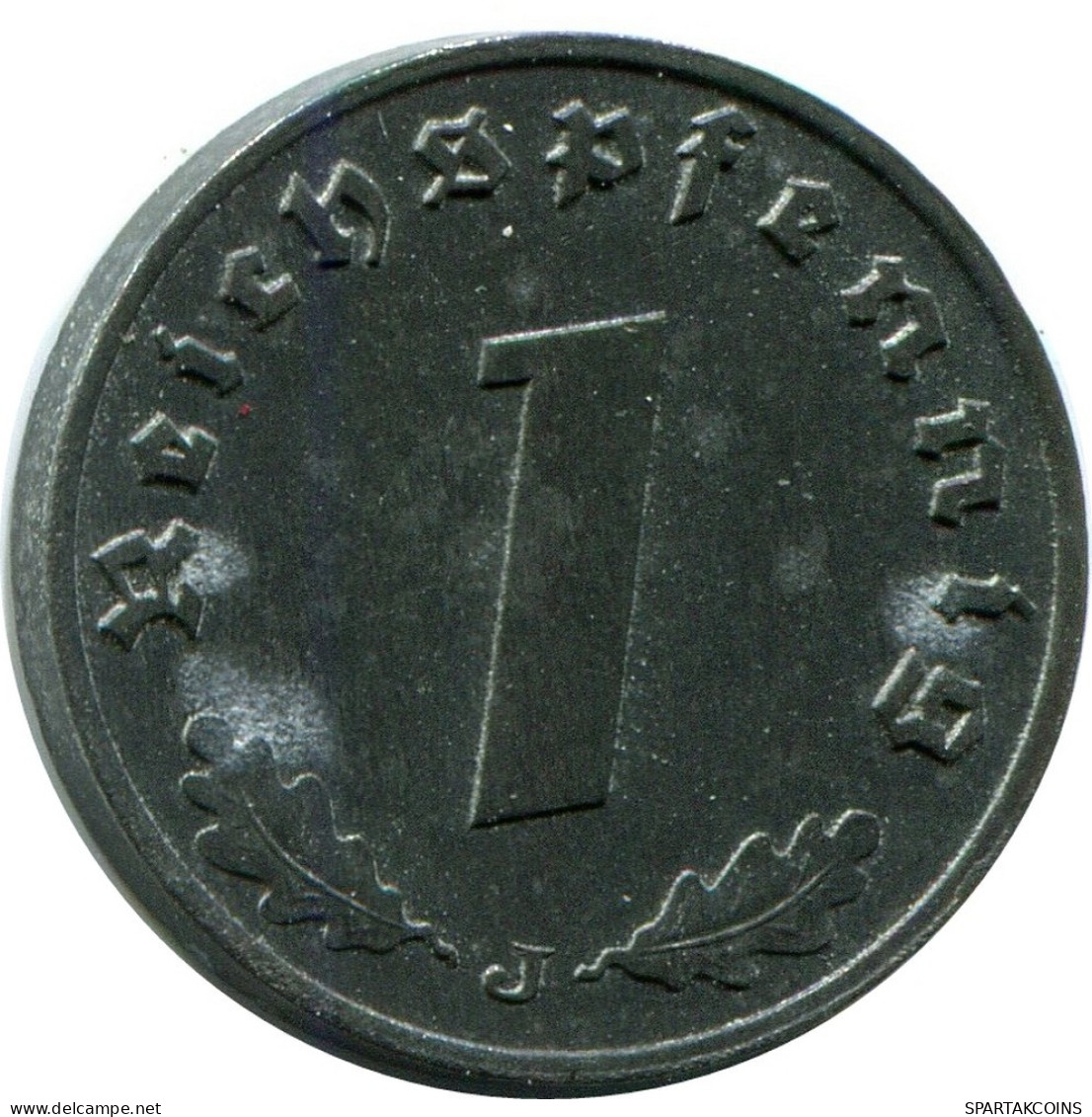 1 REICHSPFENNIG 1942 J GERMANY Coin #DB815.U.A - 1 Reichspfennig