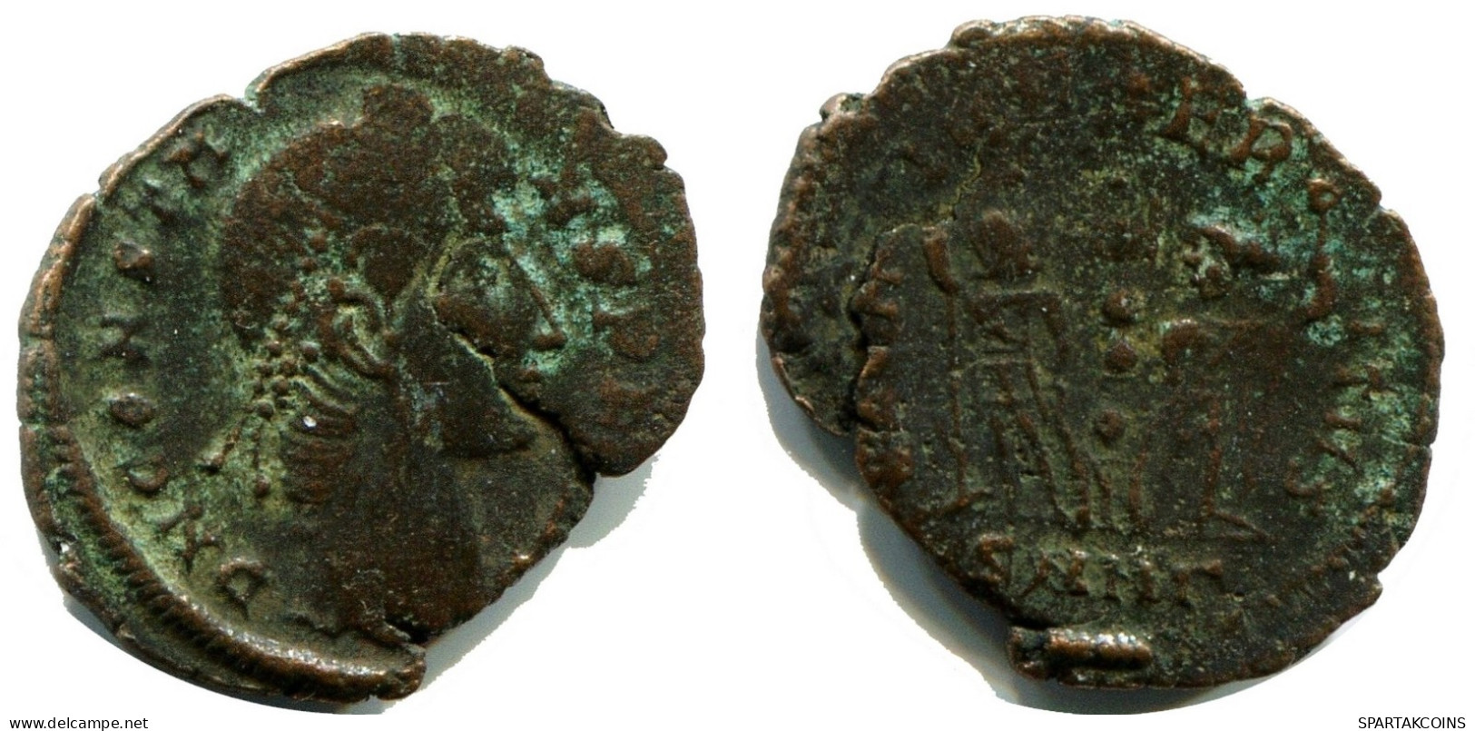 CONSTANS MINTED IN NICOMEDIA FROM THE ROYAL ONTARIO MUSEUM #ANC11773.14.U.A - Der Christlischen Kaiser (307 / 363)