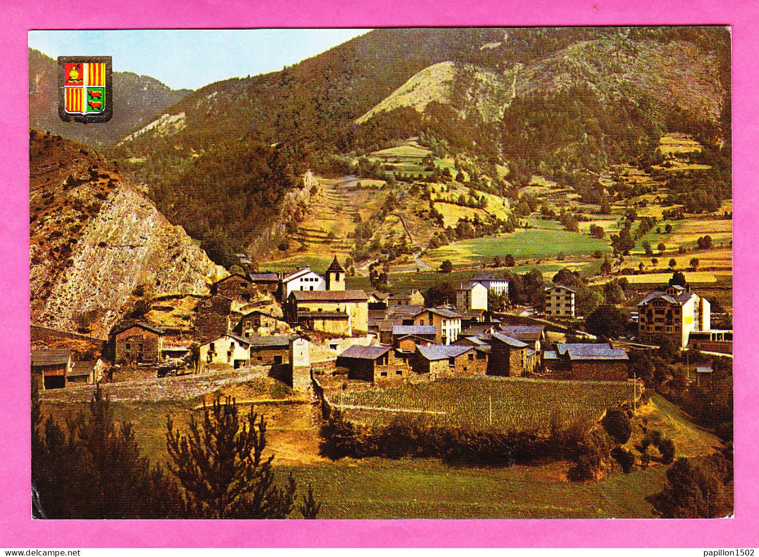E-Andorre-105P115  ORDINO, Vista General, BE - Andorre