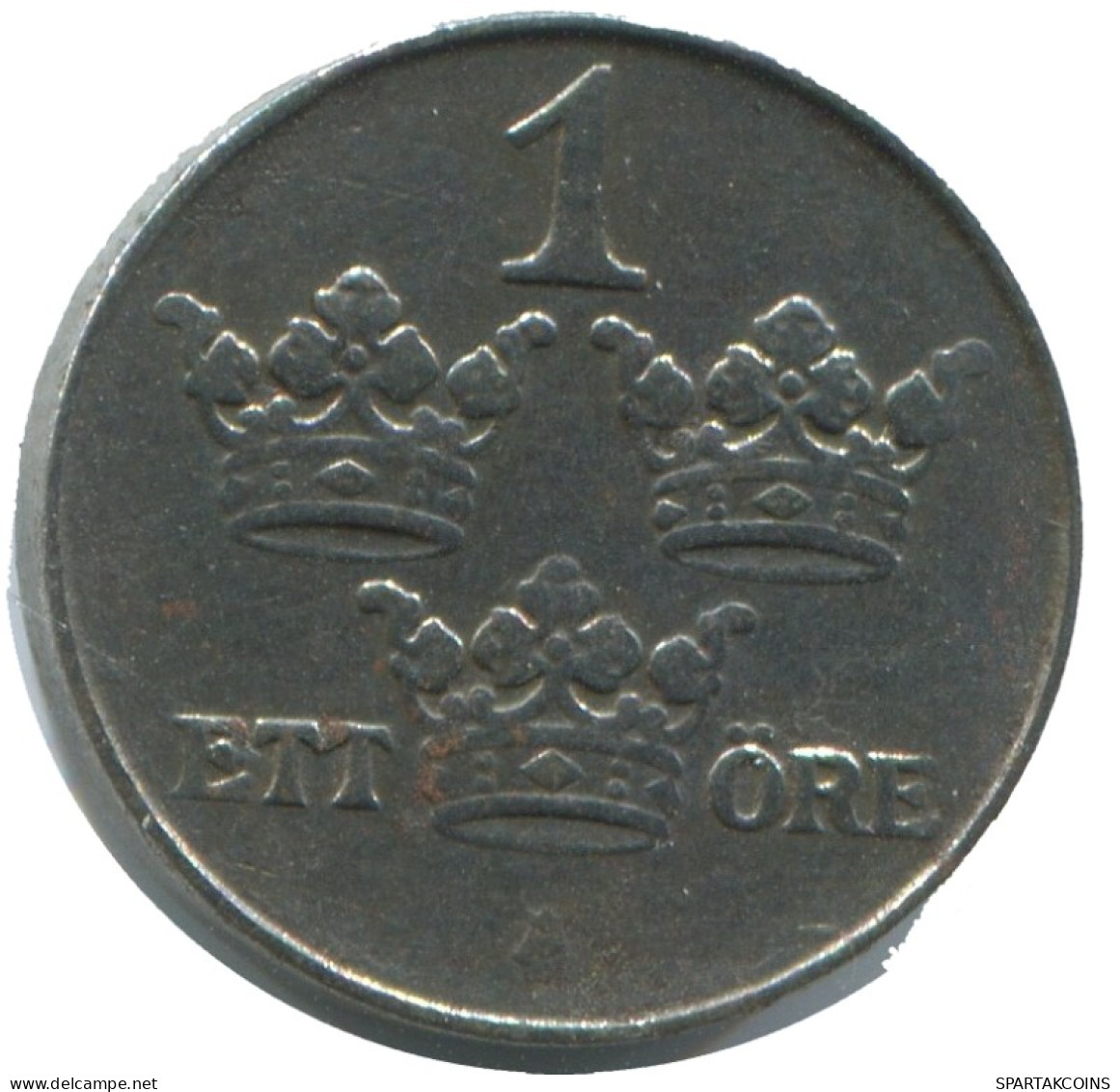 1 ORE 1918 SUECIA SWEDEN Moneda #AC539.2.E.A - Suède