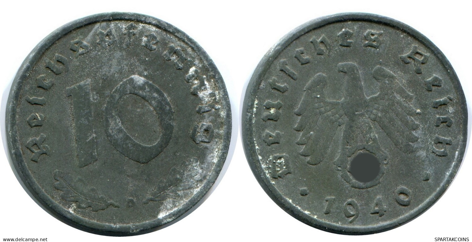 10 REICHSPFENNIG 1940 A GERMANY Coin #AW968.U.A - 10 Reichspfennig