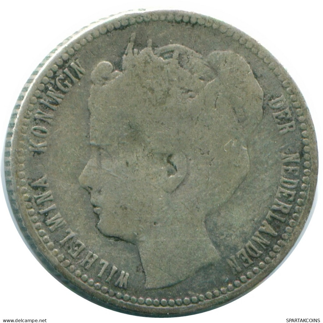 1/4 GULDEN 1900 CURACAO NEERLANDÉS NETHERLANDS PLATA Colonial #NL10498.4.E.A - Curacao