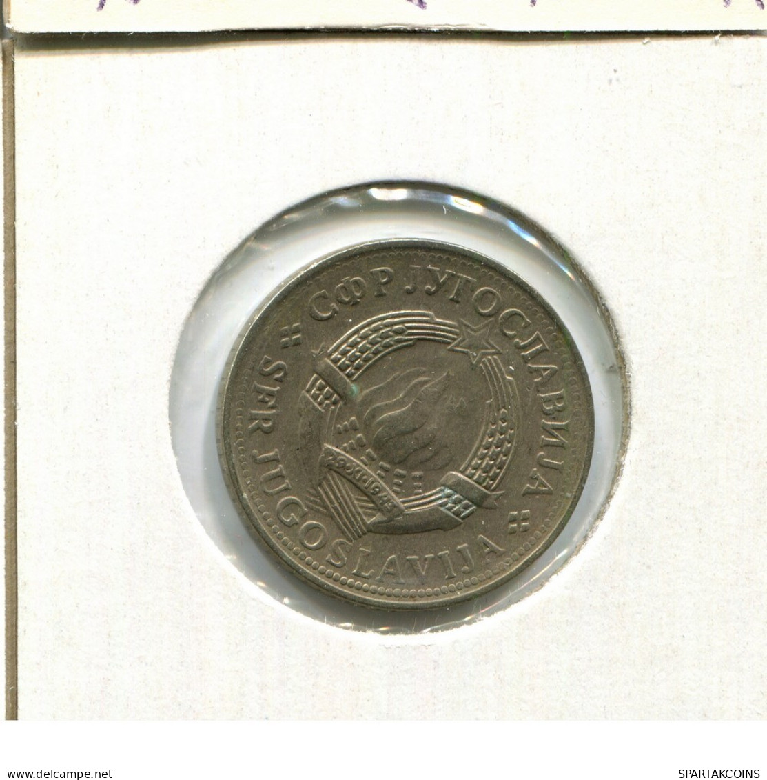 2 DINARA 1978 YUGOSLAVIA Moneda #AV144.E.A - Yougoslavie