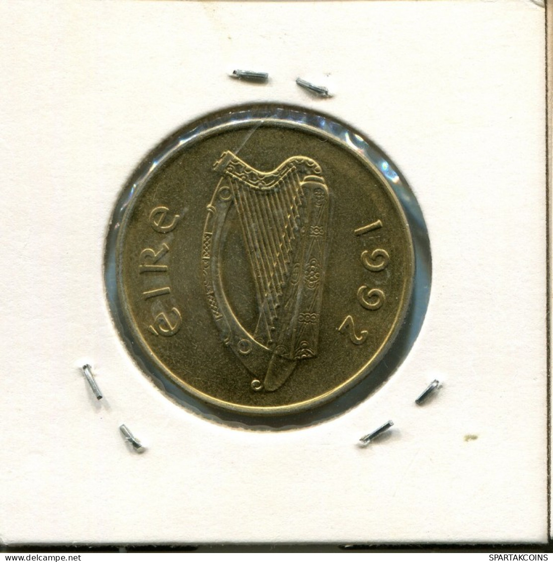 20 PENCE 1992 IRLANDA IRELAND Moneda #AN614.E.A - Irlande