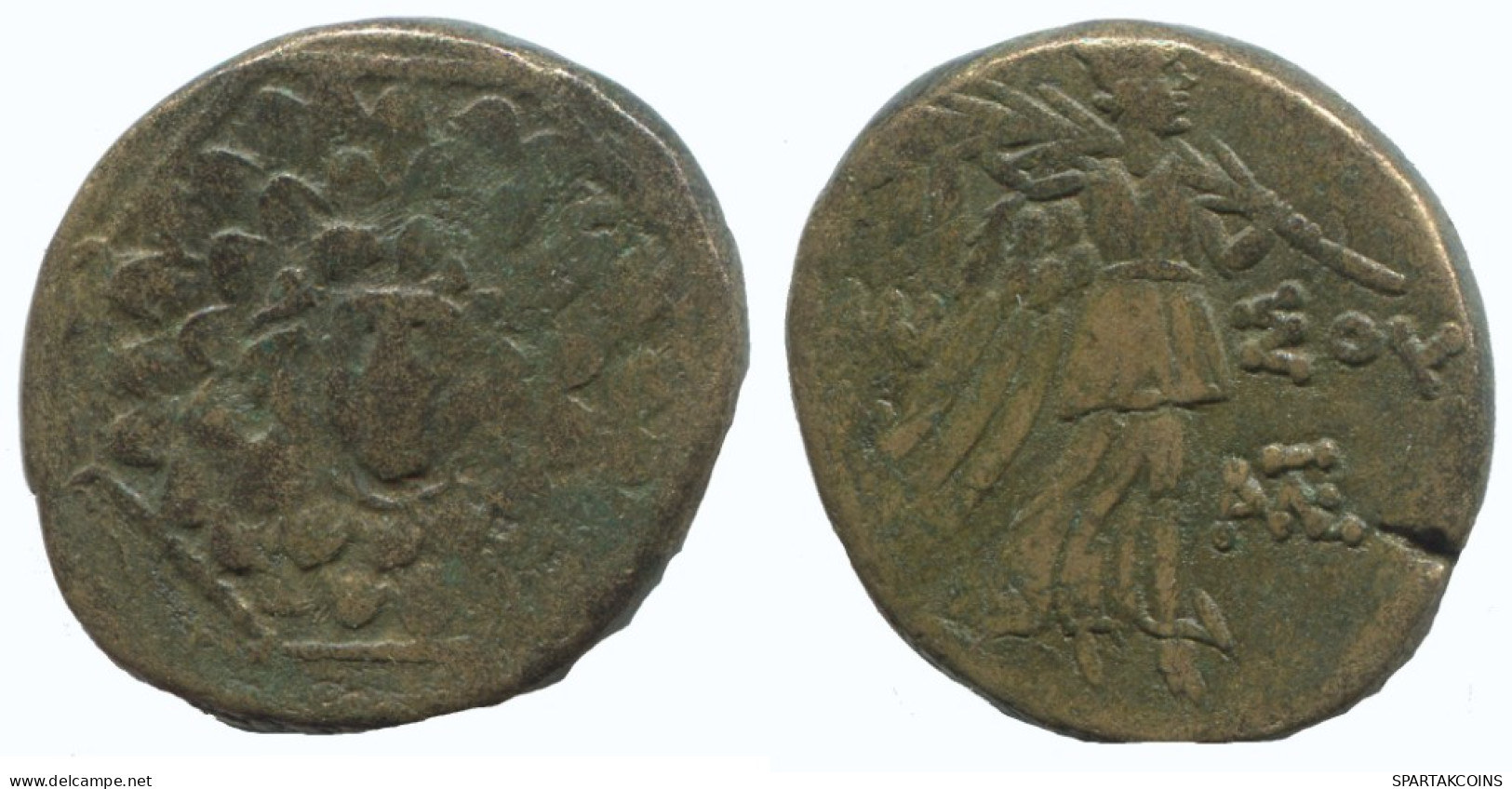 AMISOS PONTOS AEGIS WITH FACING GORGON GRIEGO ANTIGUO Moneda 7.9g/24mm #AA162.29.E.A - Grecques