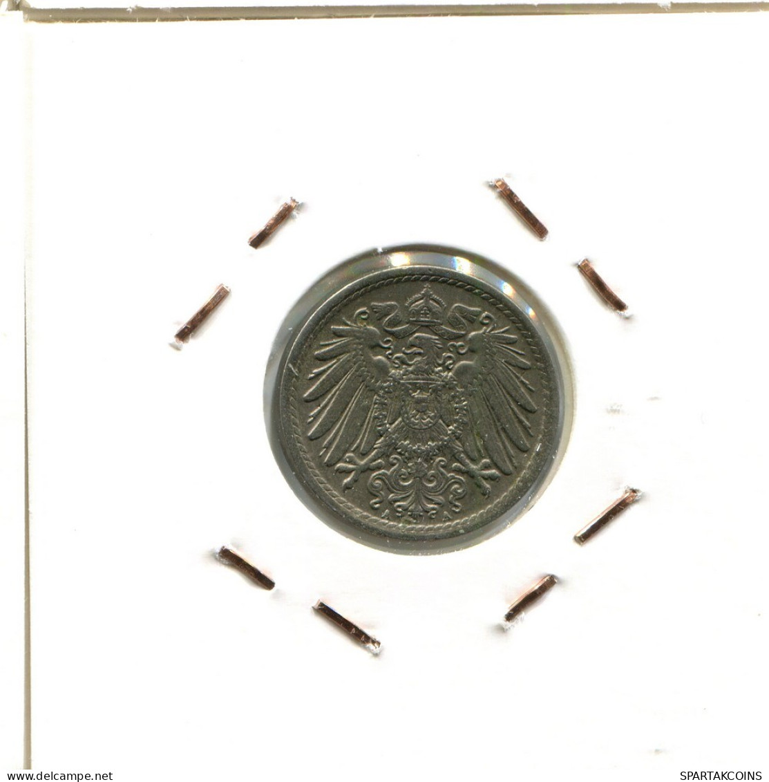 5 PFENNIG 1914 A GERMANY Coin #DB857.U.A - 5 Pfennig