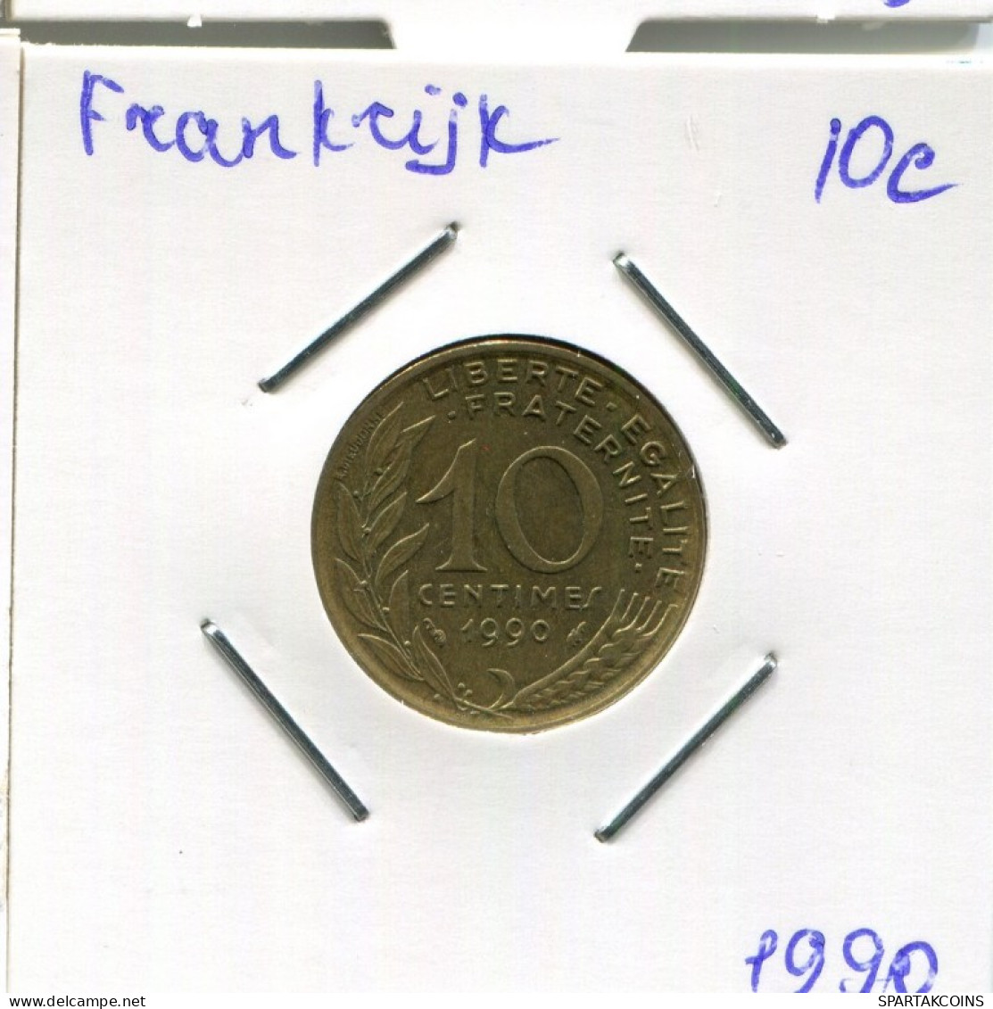 10 CENTIMES 1990 FRANKREICH FRANCE Französisch Münze #AM831.D.A - 10 Centimes