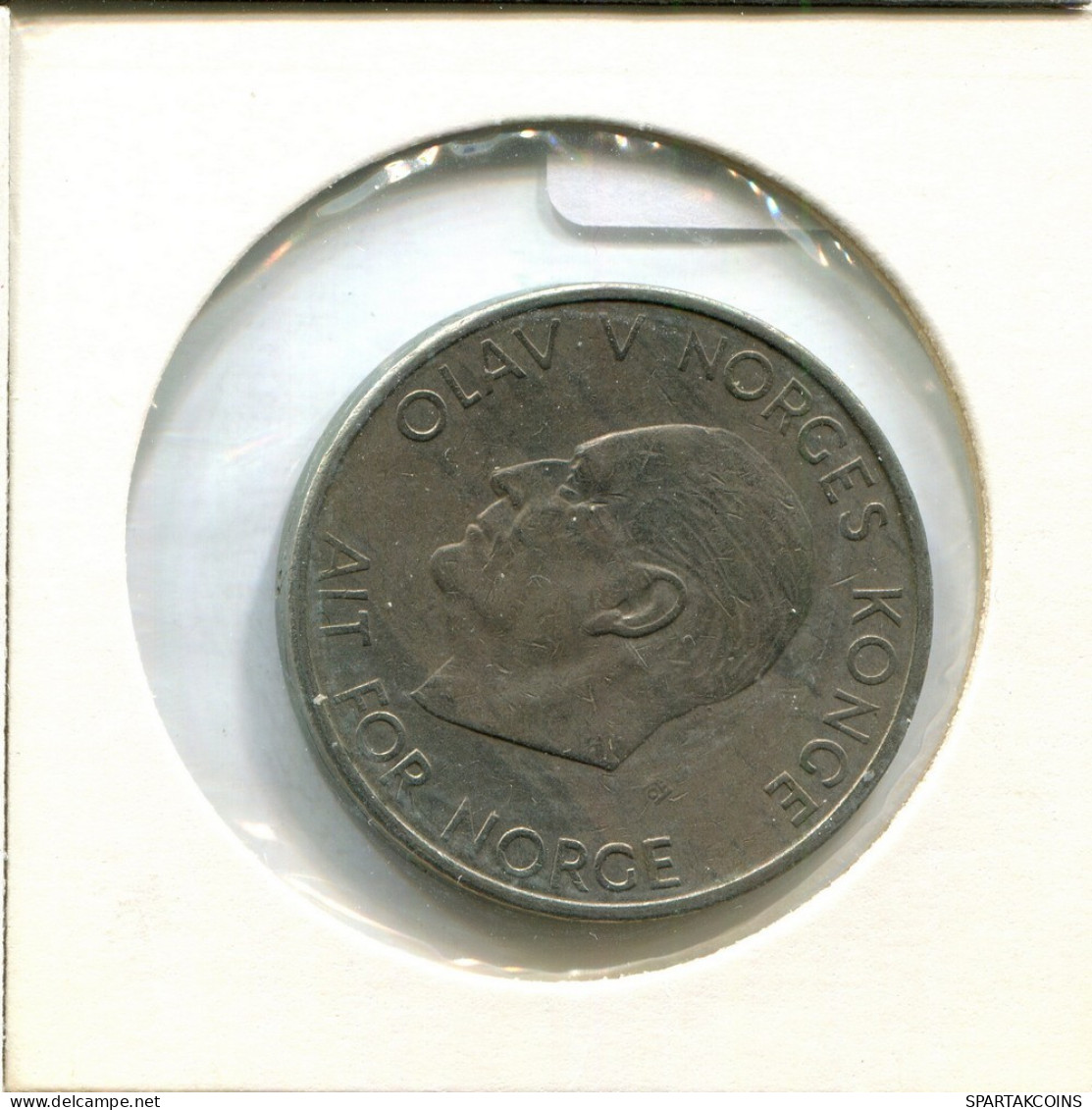 5 KRONE 1973 NORWEGEN NORWAY Münze #AU980.D.A - Norwegen