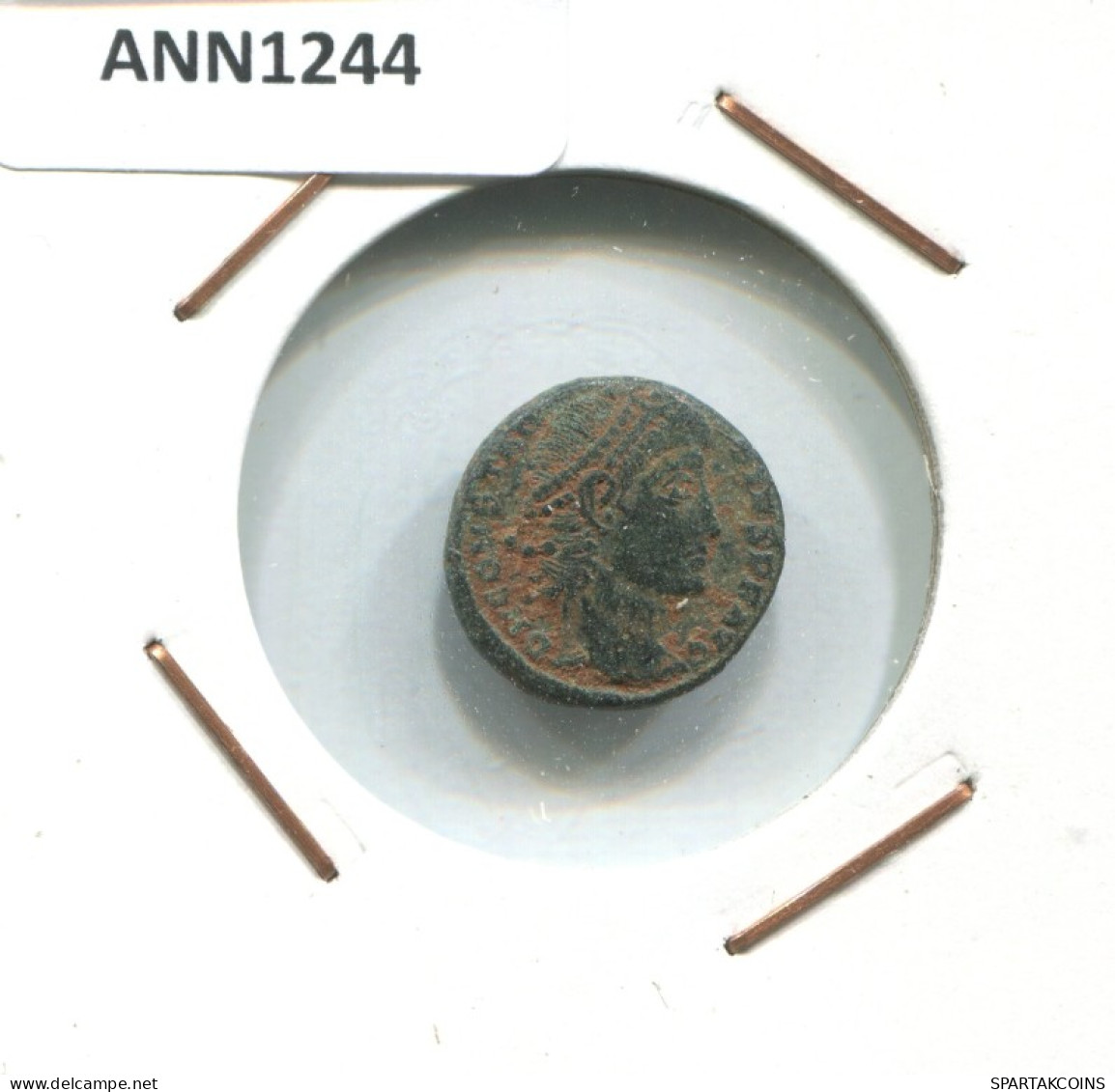 IMPEROR? ANTIOCH SMANS VOT XX MVLT XXX 2.1g/15mm ROMAN Coin #ANN1244.9.U.A - Autres & Non Classés