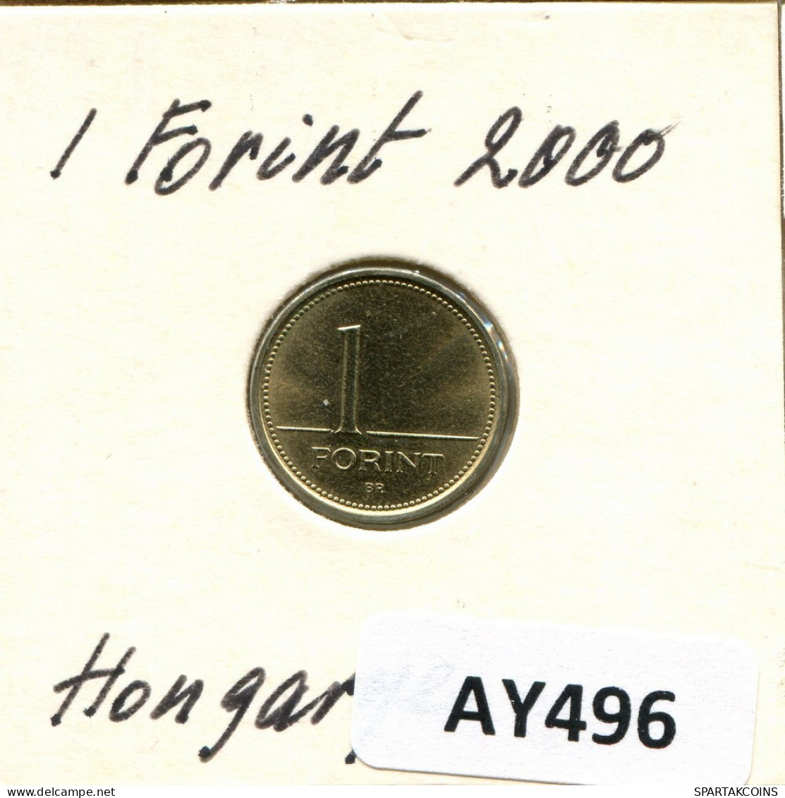 1 FORINT 2000 SIEBENBÜRGEN HUNGARY Münze #AY496.D.A - Hongrie