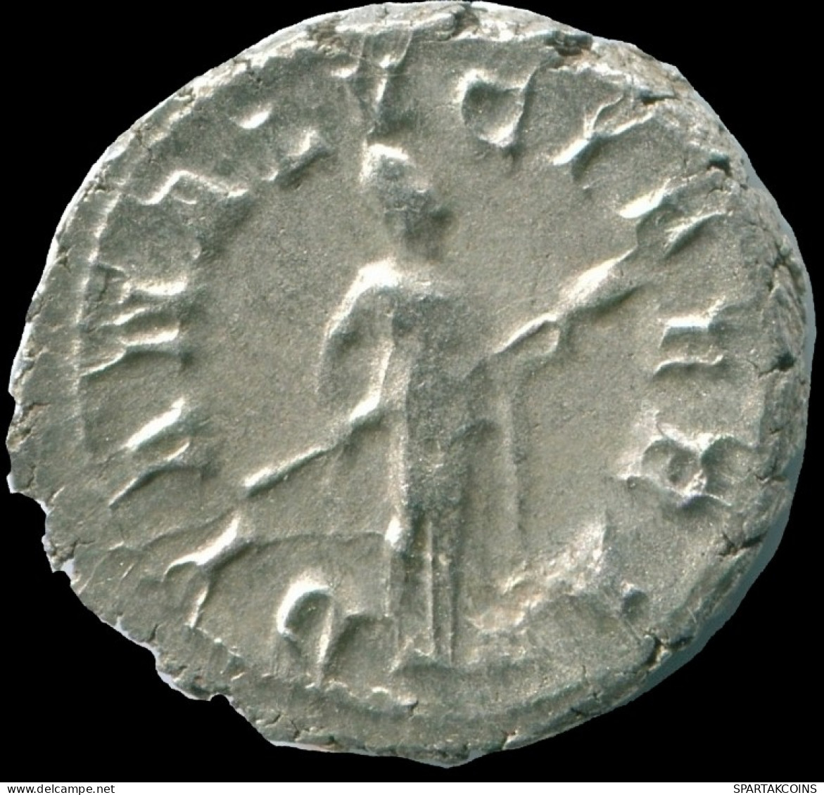 GORDIAN III AR DENARIUS ROME (7TH ISSUE. 1ST OFFICINA) DIANA #ANC13046.84.D.A - La Crisi Militare (235 / 284)
