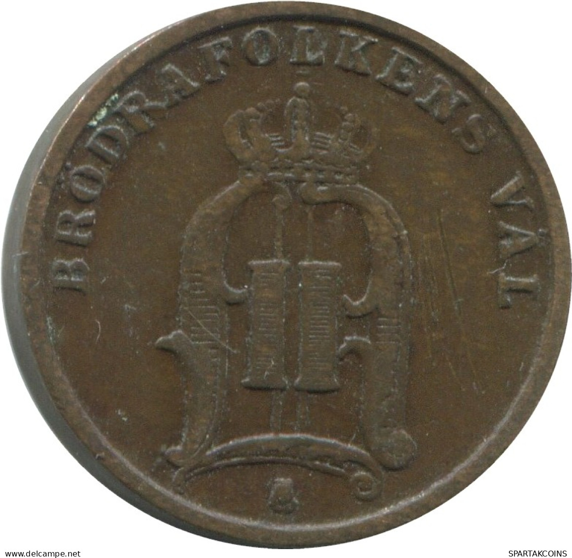 1 ORE 1896 SUECIA SWEDEN Moneda #AD396.2.E.A - Sweden