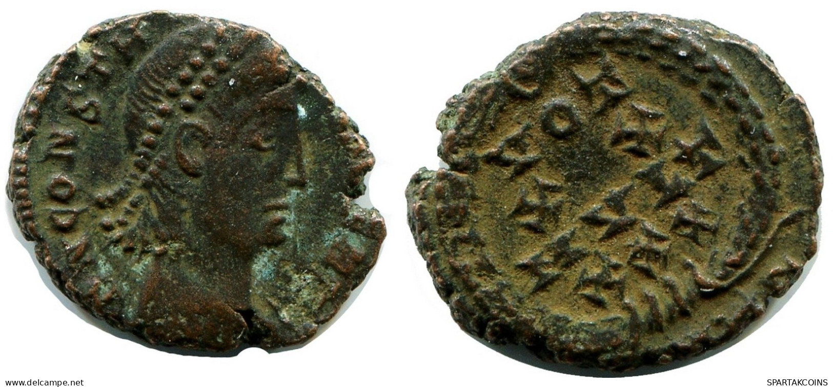 CONSTANS MINTED IN NICOMEDIA FROM THE ROYAL ONTARIO MUSEUM #ANC11745.14.F.A - The Christian Empire (307 AD To 363 AD)