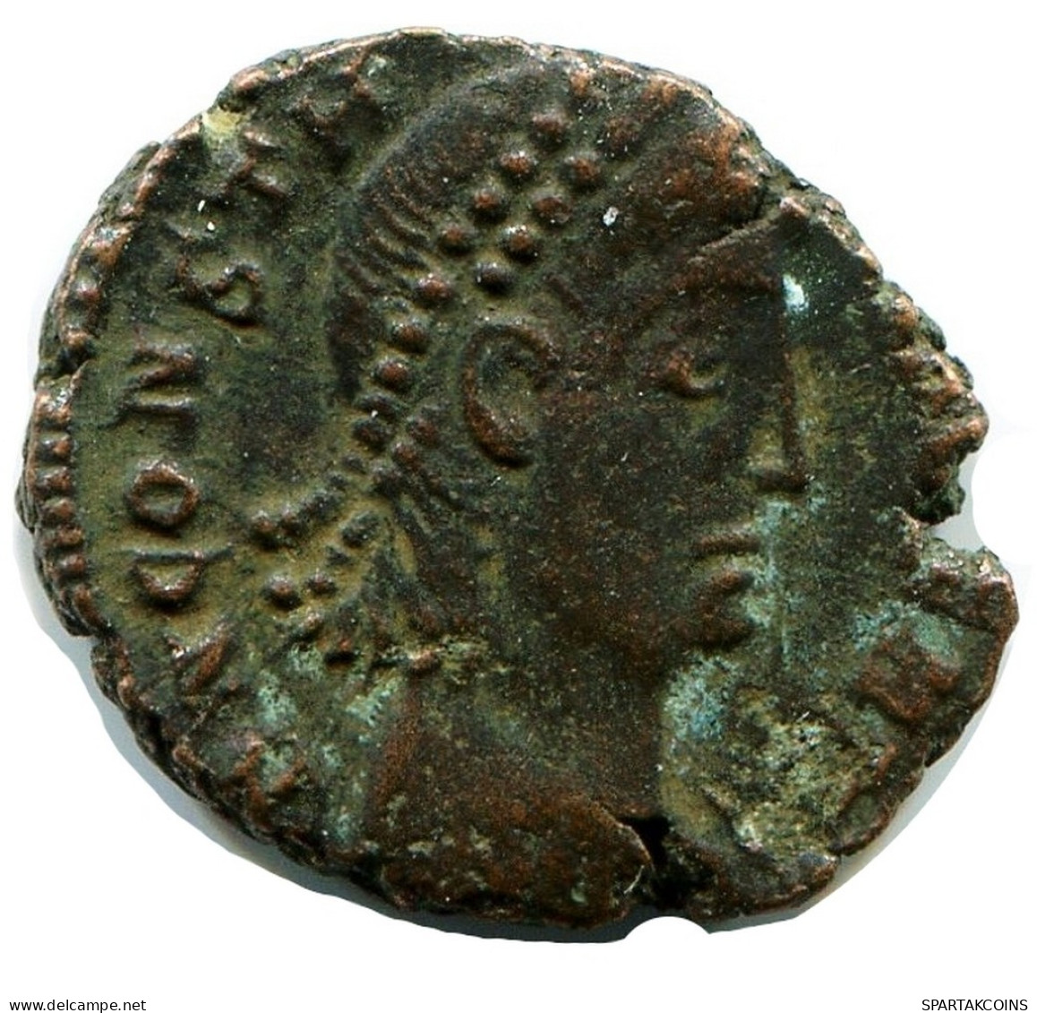 CONSTANS MINTED IN NICOMEDIA FROM THE ROYAL ONTARIO MUSEUM #ANC11745.14.F.A - The Christian Empire (307 AD To 363 AD)