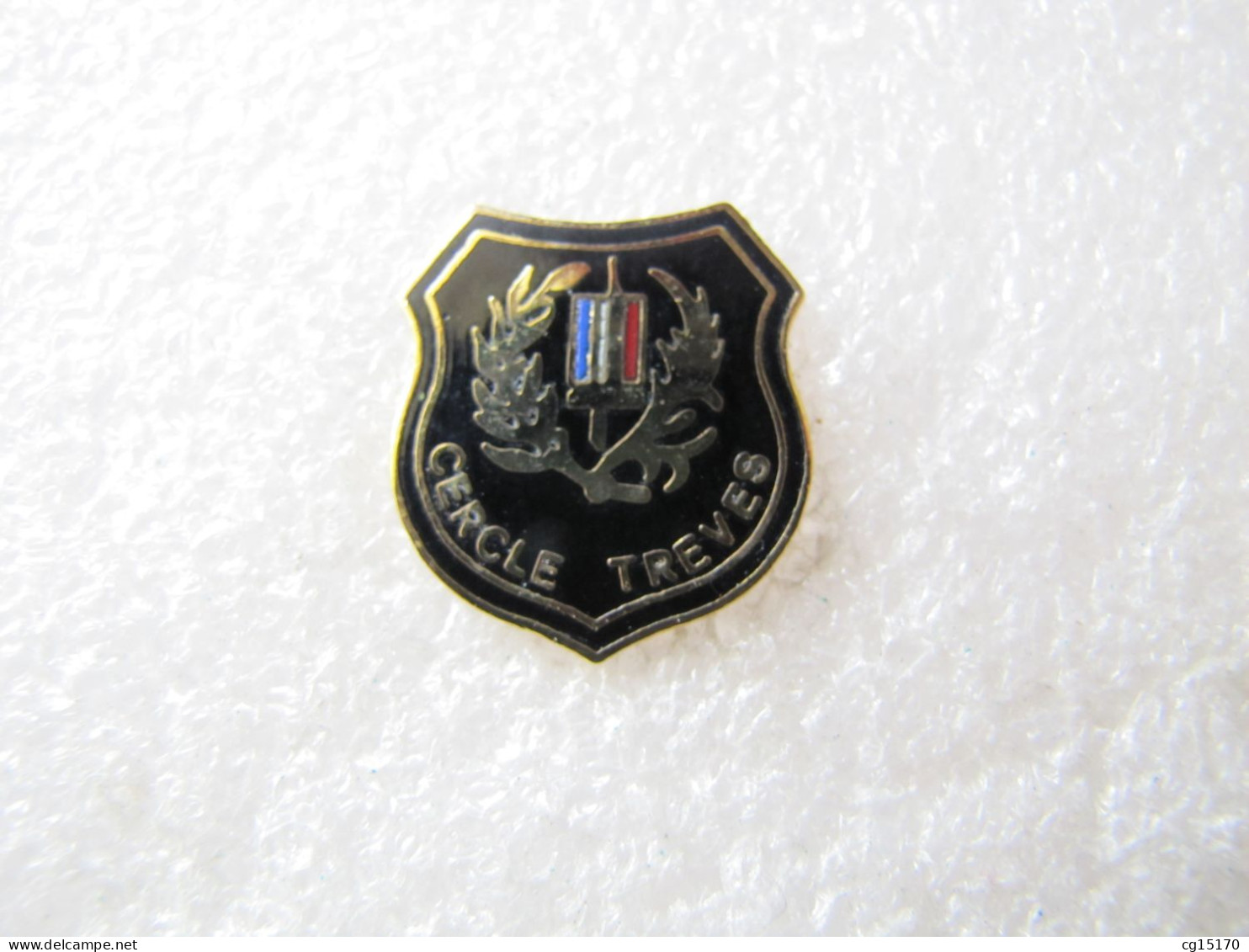 PIN'S   MILITARIA   CERCLE  TREVES    Email Grand Feu - Army
