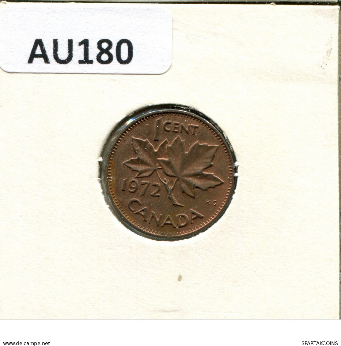 1 CENT 1972 KANADA CANADA Münze #AU180.D.A - Canada