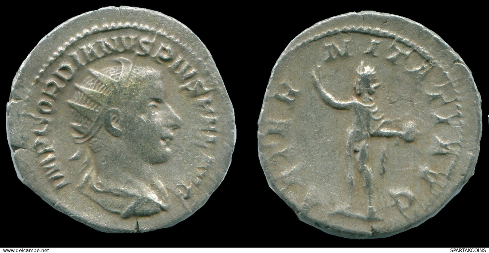 GORDIAN III AR ANTONINIANUS ROME Mint AD 240-243 AETERNITATI AVG #ANC13126.43.E.A - La Crisi Militare (235 / 284)