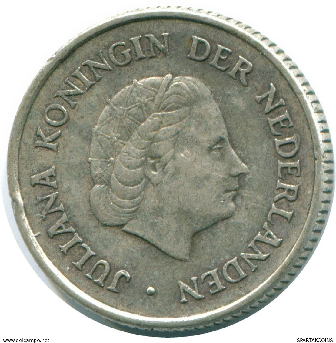 1/4 GULDEN 1967 NETHERLANDS ANTILLES SILVER Colonial Coin #NL11585.4.U.A - Antilles Néerlandaises