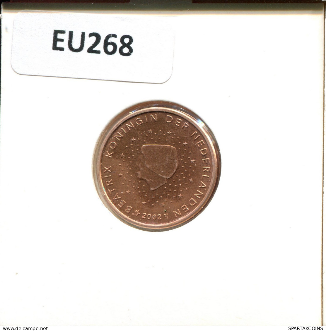 2 EURO CENTS 2002 NEERLANDÉS NETHERLANDS Moneda #EU268.E.A - Paesi Bassi