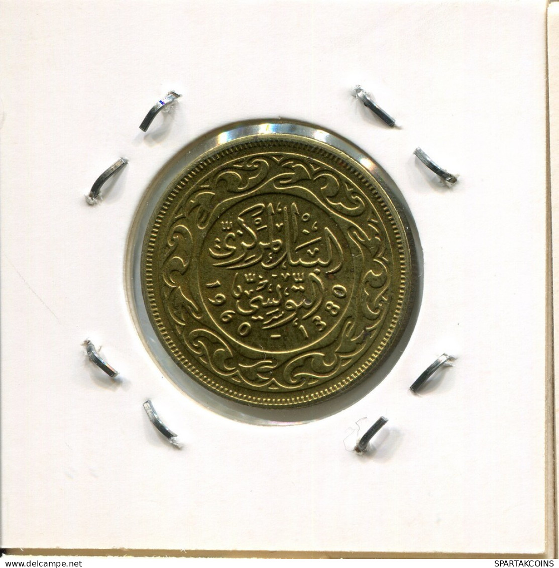 50 MILLIMES 1960 TUNISIA Coin #AP825.2.U.A - Tunisie