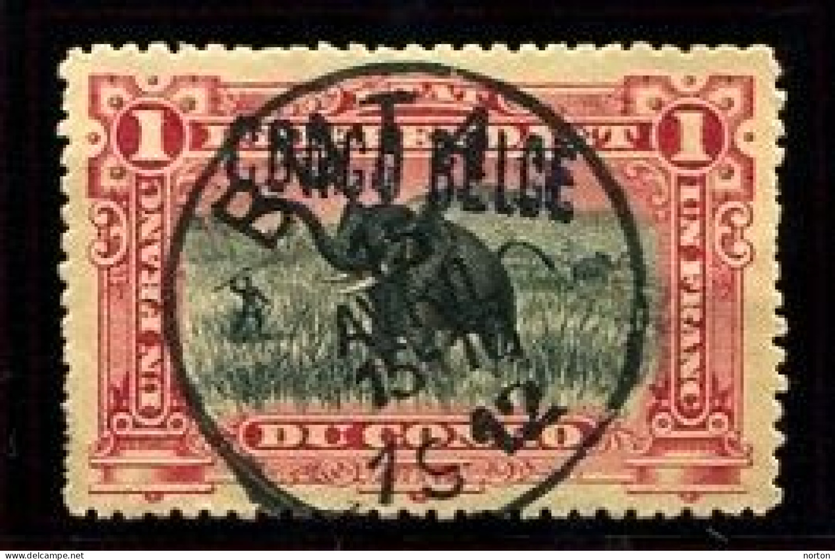Congo Buta Oblit. Keach 1.1-DMtY Sur C.O.B. 46 Le 15/04/1912 - Oblitérés