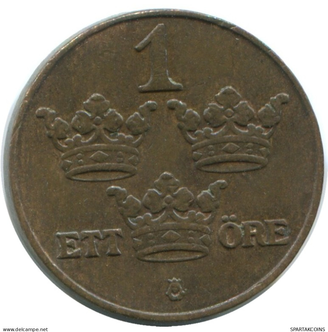 1 ORE 1922 SWEDEN Coin #AD225.2.U.A - Suède
