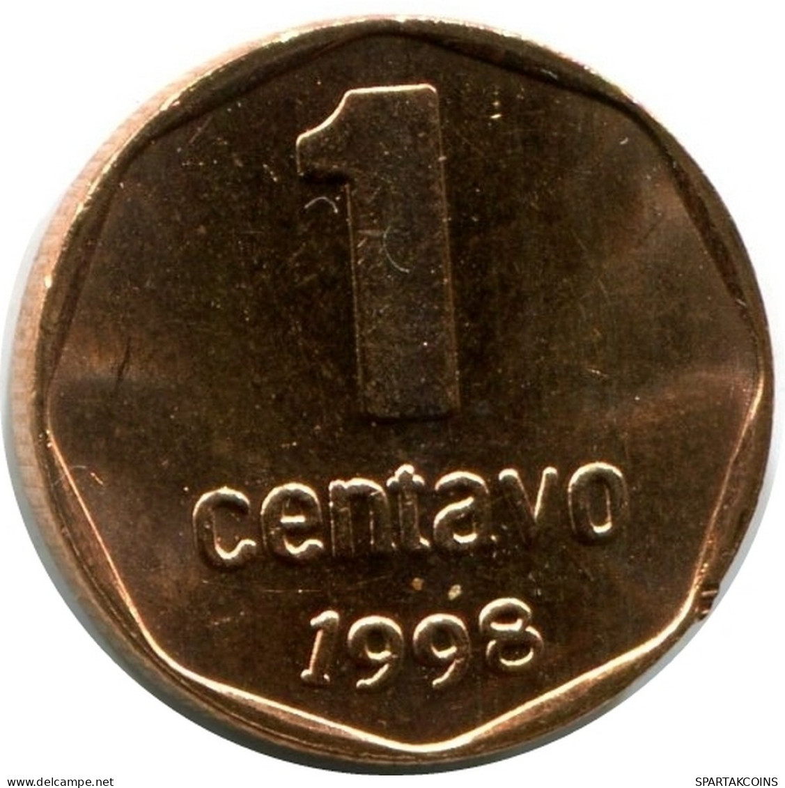 1 CENTAVO 1998 ARGENTINE ARGENTINA Pièce UNC #M10064.F.A - Argentinië