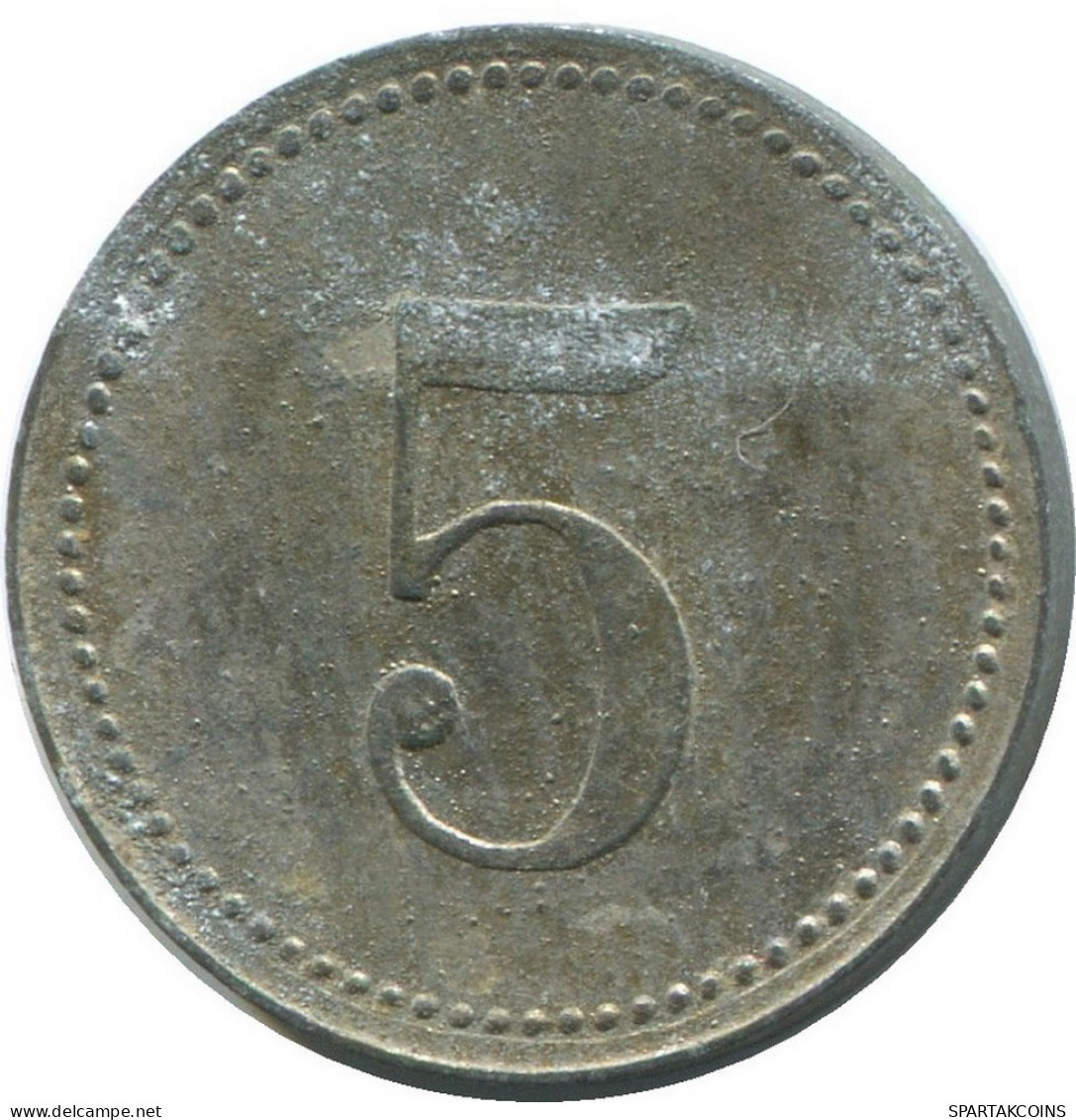 BAVARIA 5 PFENNIG 1917 Notgeld German States #DE10489.6.F.A - 5 Pfennig