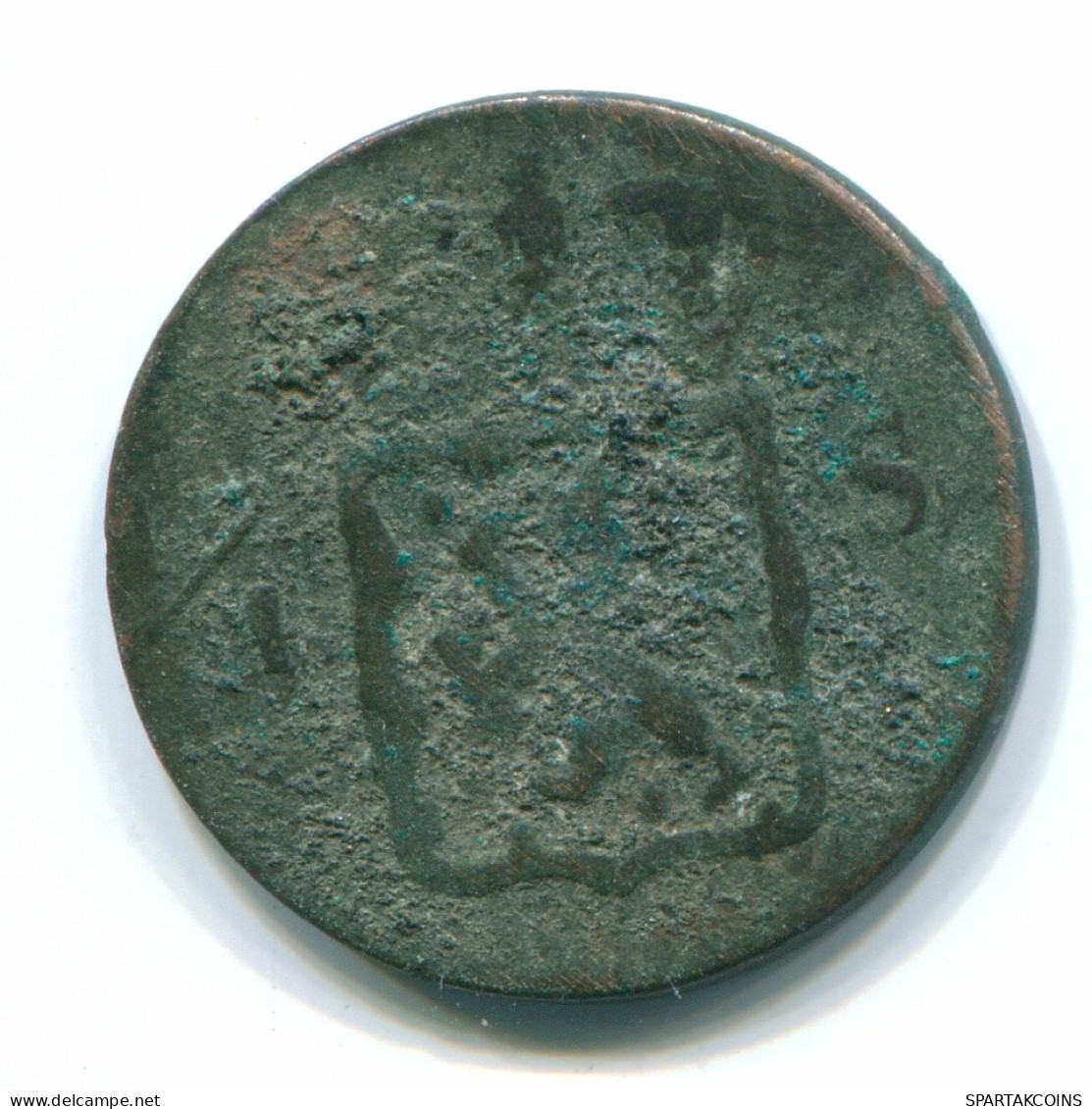 1/4 STUIVER 1823 SUMATRA NIEDERLANDE OSTINDIEN Copper Koloniale Münze #S11661.D.A - Dutch East Indies