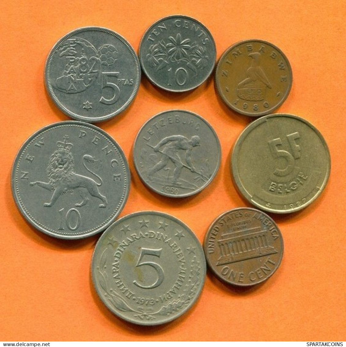 Sammlung WELT Münze Verschiedene LÄNDER Und REGIONEN #L10370.1.D.A - Sonstige & Ohne Zuordnung