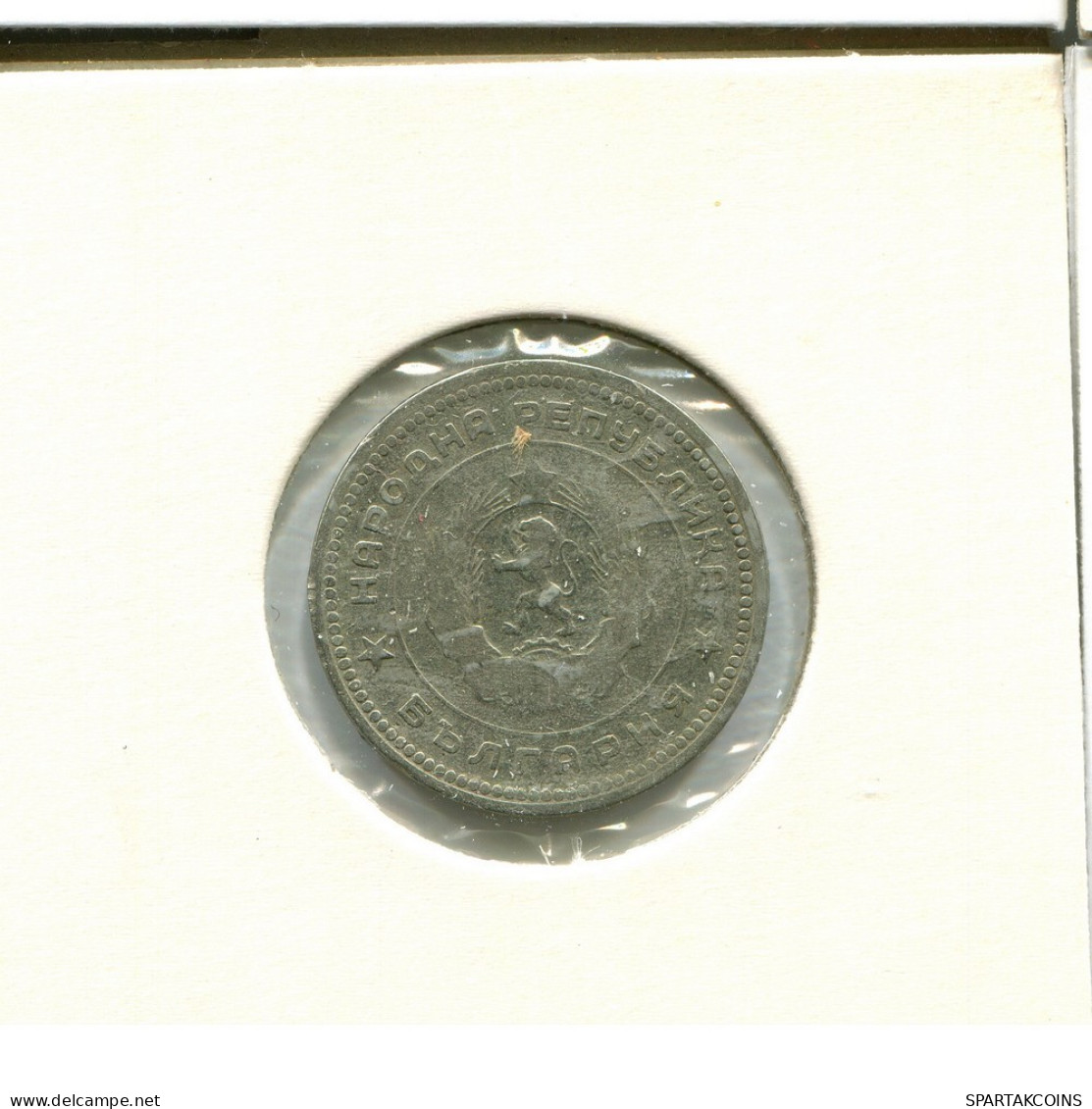 20 STOTINKI 1962 BULGARIA Coin #AU762.U.A - Bulgarije