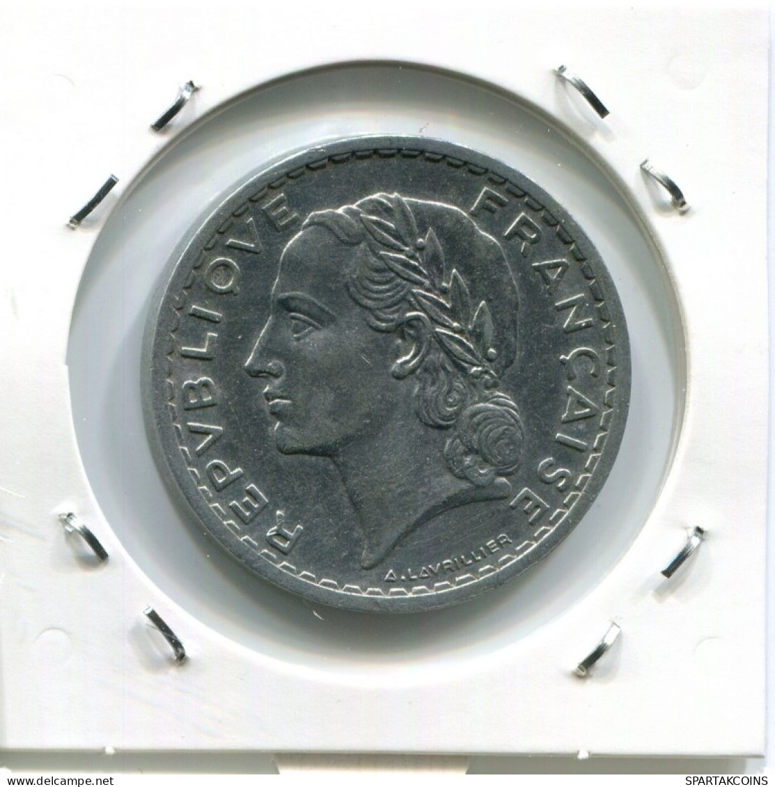 5 FRANCS 1947 FRANCIA FRANCE Moneda #AN387.E.A - 5 Francs