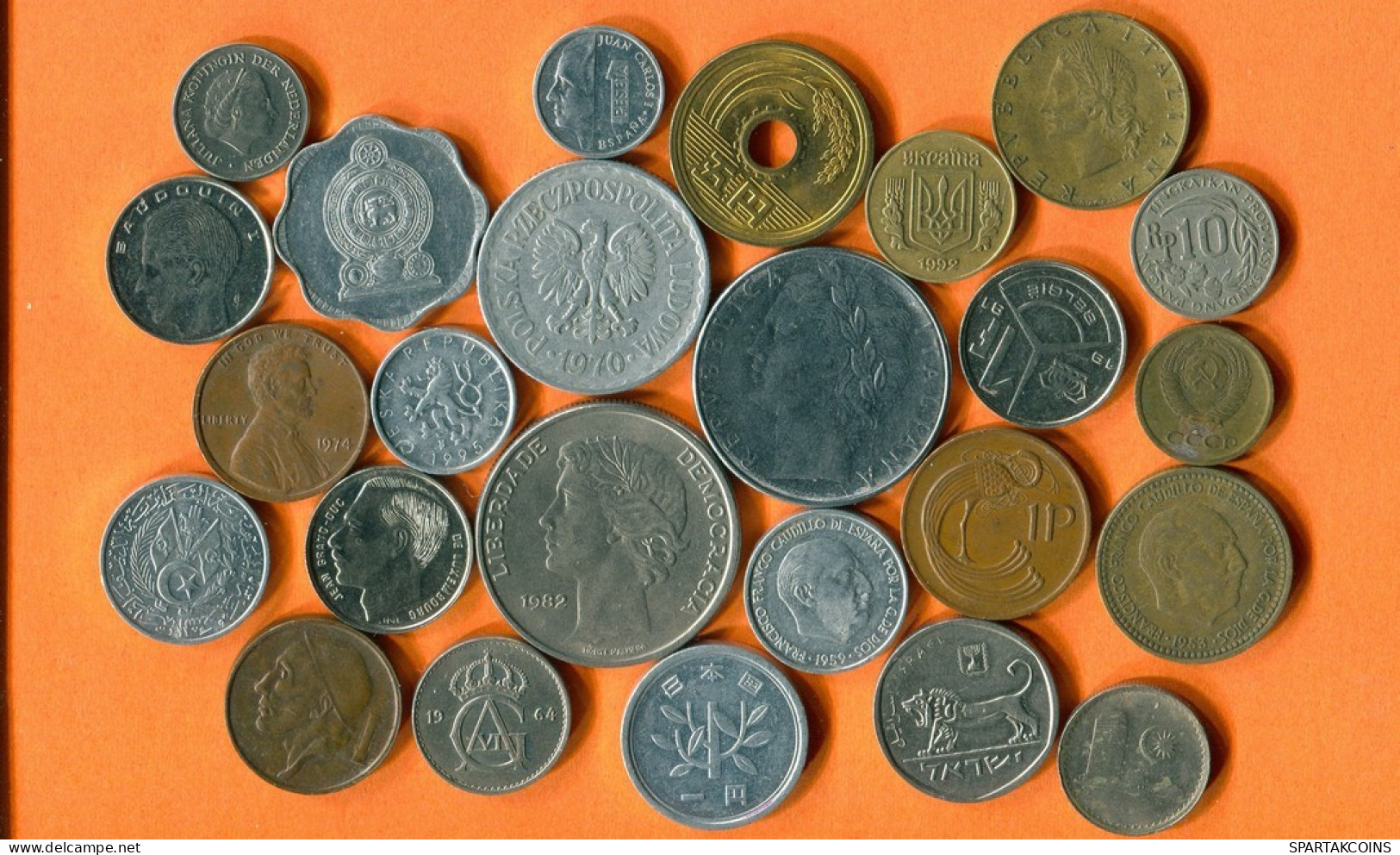 Collection MUNDO Moneda Lote Mixto Diferentes PAÍSES Y REGIONES #L10001.2.E.A - Andere & Zonder Classificatie