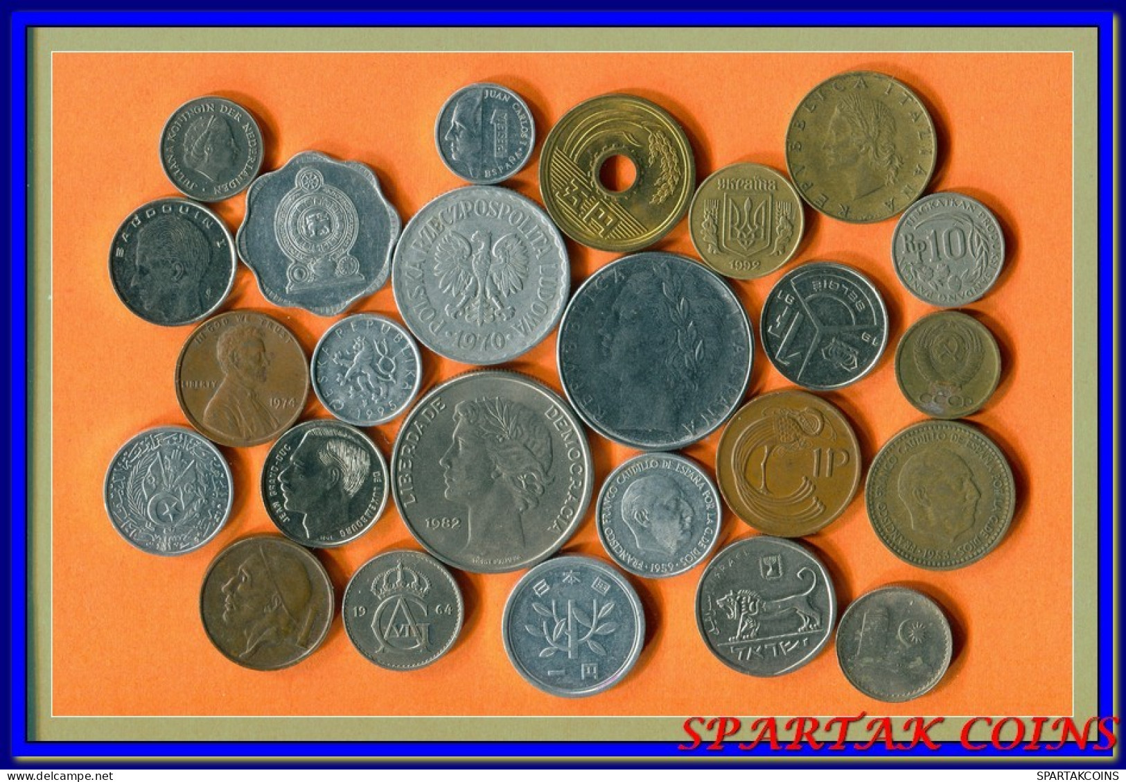 Collection MUNDO Moneda Lote Mixto Diferentes PAÍSES Y REGIONES #L10001.2.E.A - Other & Unclassified