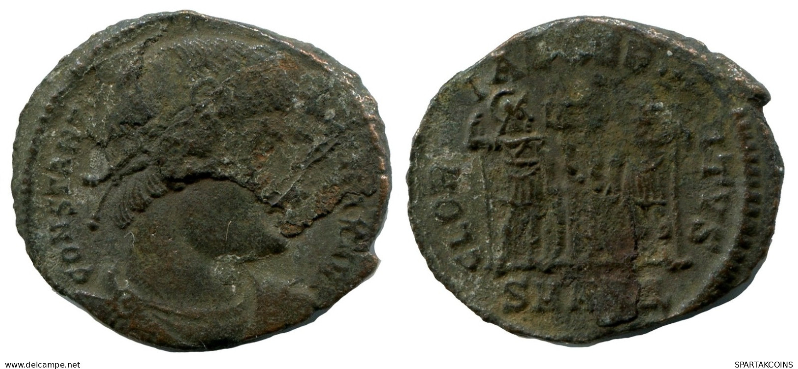 CONSTANTINE I MINTED IN ANTIOCH FROM THE ROYAL ONTARIO MUSEUM #ANC10699.14.D.A - El Impero Christiano (307 / 363)