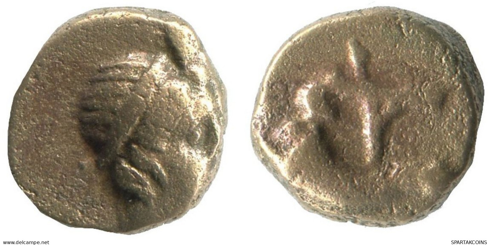Auténtico Original GRIEGO ANTIGUO Moneda 1.3g/10mm #NNN1267.9.E.A - Griechische Münzen