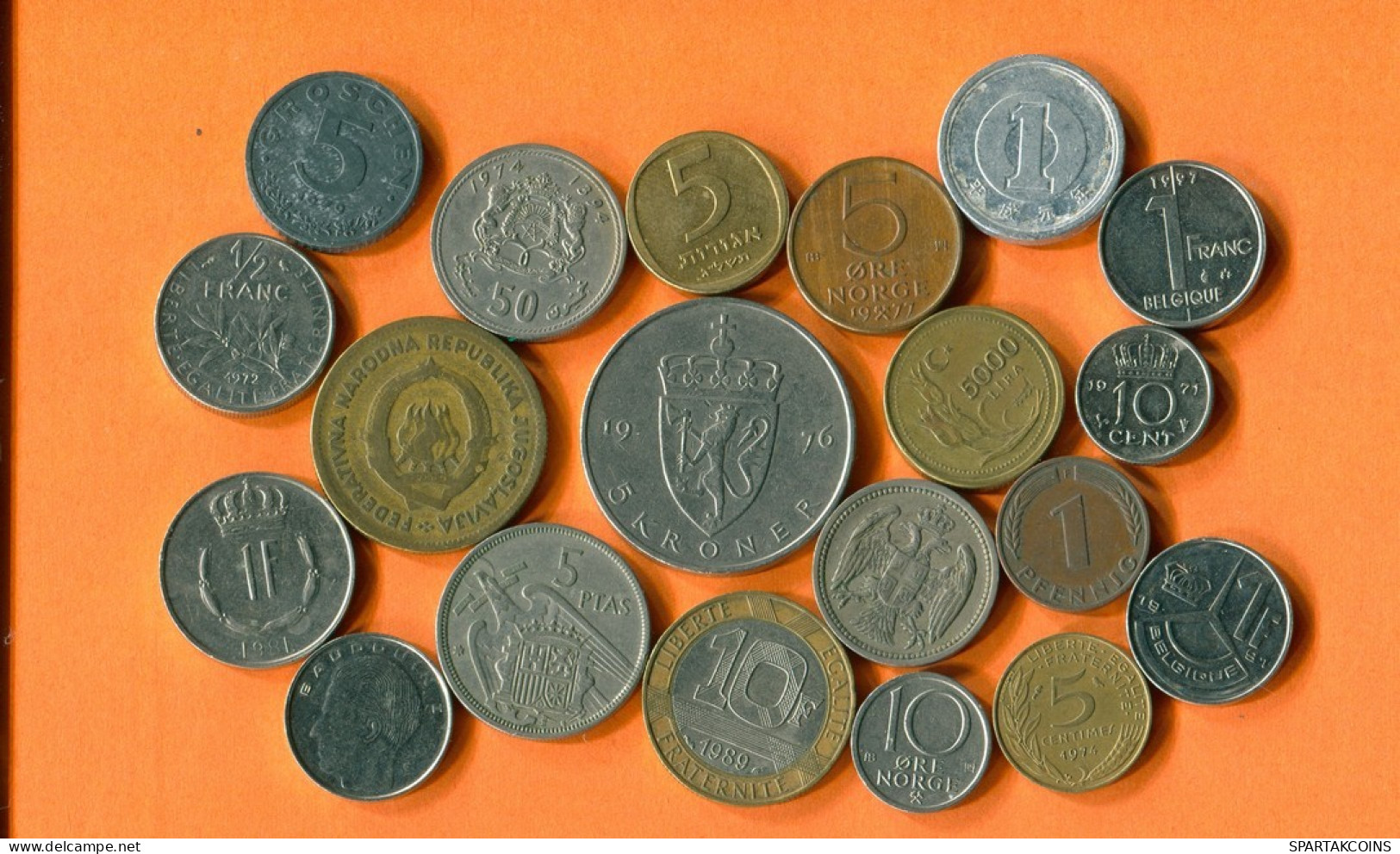 Collection MUNDO Moneda Lote Mixto Diferentes PAÍSES Y REGIONES #L10077.2.E.A - Autres & Non Classés