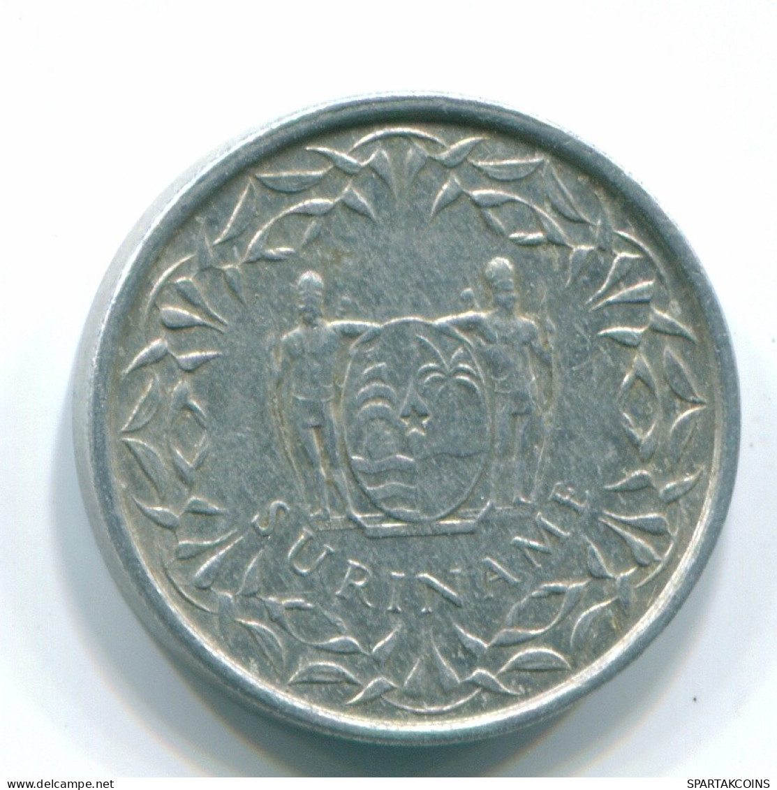 1 CENT 1974 SURINAME Netherlands Aluminium Colonial Coin #S11382.U.A - Suriname 1975 - ...
