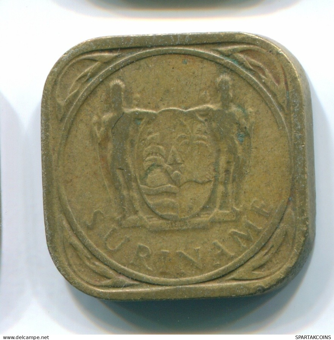 5 CENTS 1966 SURINAM NIEDERLANDE Nickel-Brass Koloniale Münze #S12748.D.A - Surinam 1975 - ...