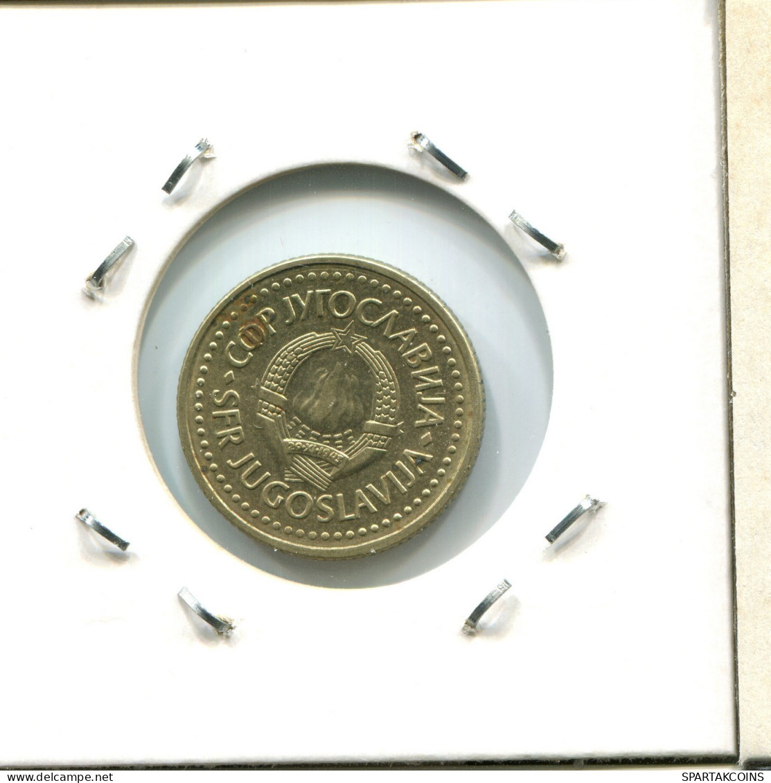 1 DINAR 1982 YUGOSLAVIA Coin #AW830.U.A - Jugoslawien