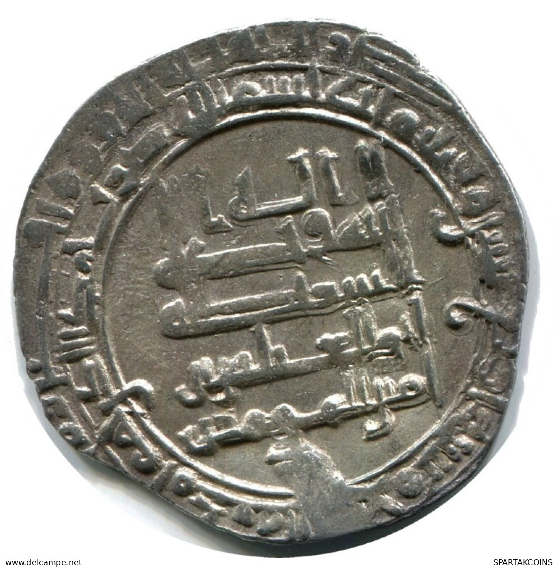 ABBASID AL-MUQTADIR AH 295-320/ 908-932 AD Silver DIRHAM #AH178.45.E.A - Orientales