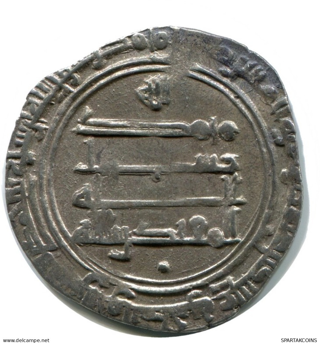 ABBASID AL-MUQTADIR AH 295-320/ 908-932 AD Silver DIRHAM #AH178.45.E.A - Orientalische Münzen