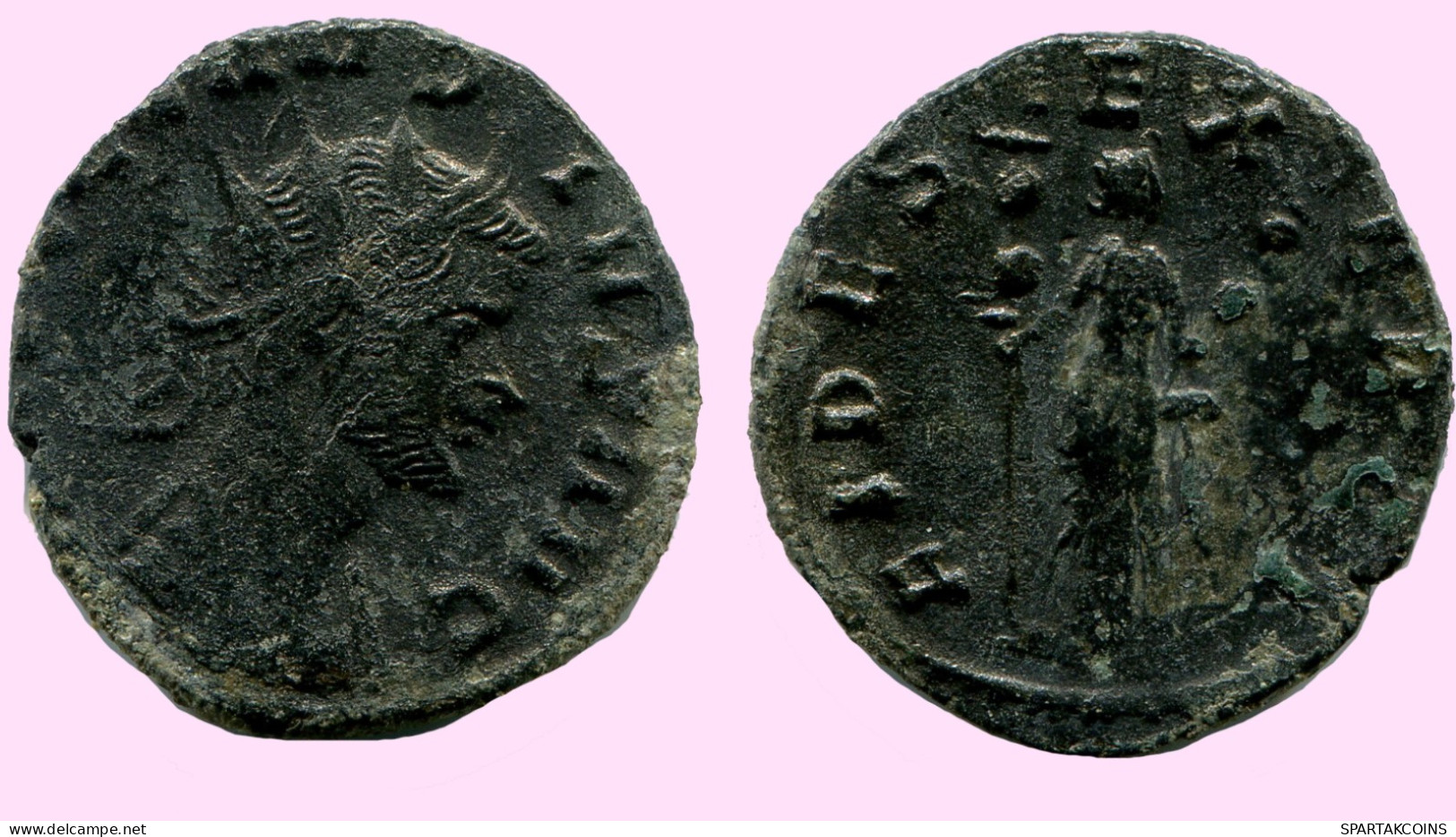 CLAUDIUS II GOTHICUS ANTONINIANUS Romano ANTIGUO Moneda #ANC11973.25.E.A - La Crisi Militare (235 / 284)