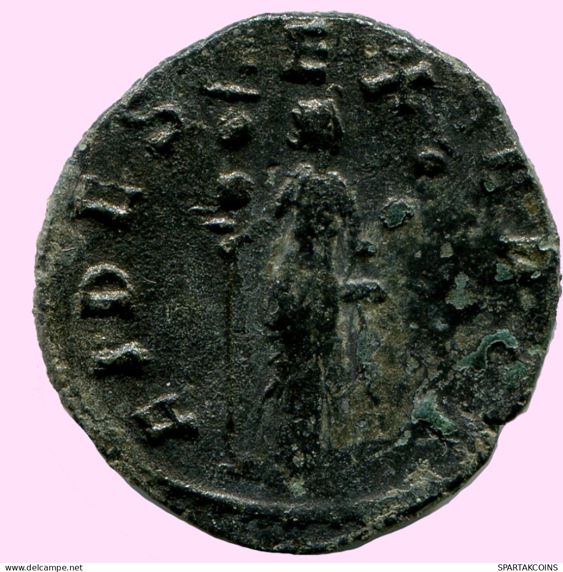 CLAUDIUS II GOTHICUS ANTONINIANUS Romano ANTIGUO Moneda #ANC11973.25.E.A - Der Soldatenkaiser (die Militärkrise) (235 / 284)