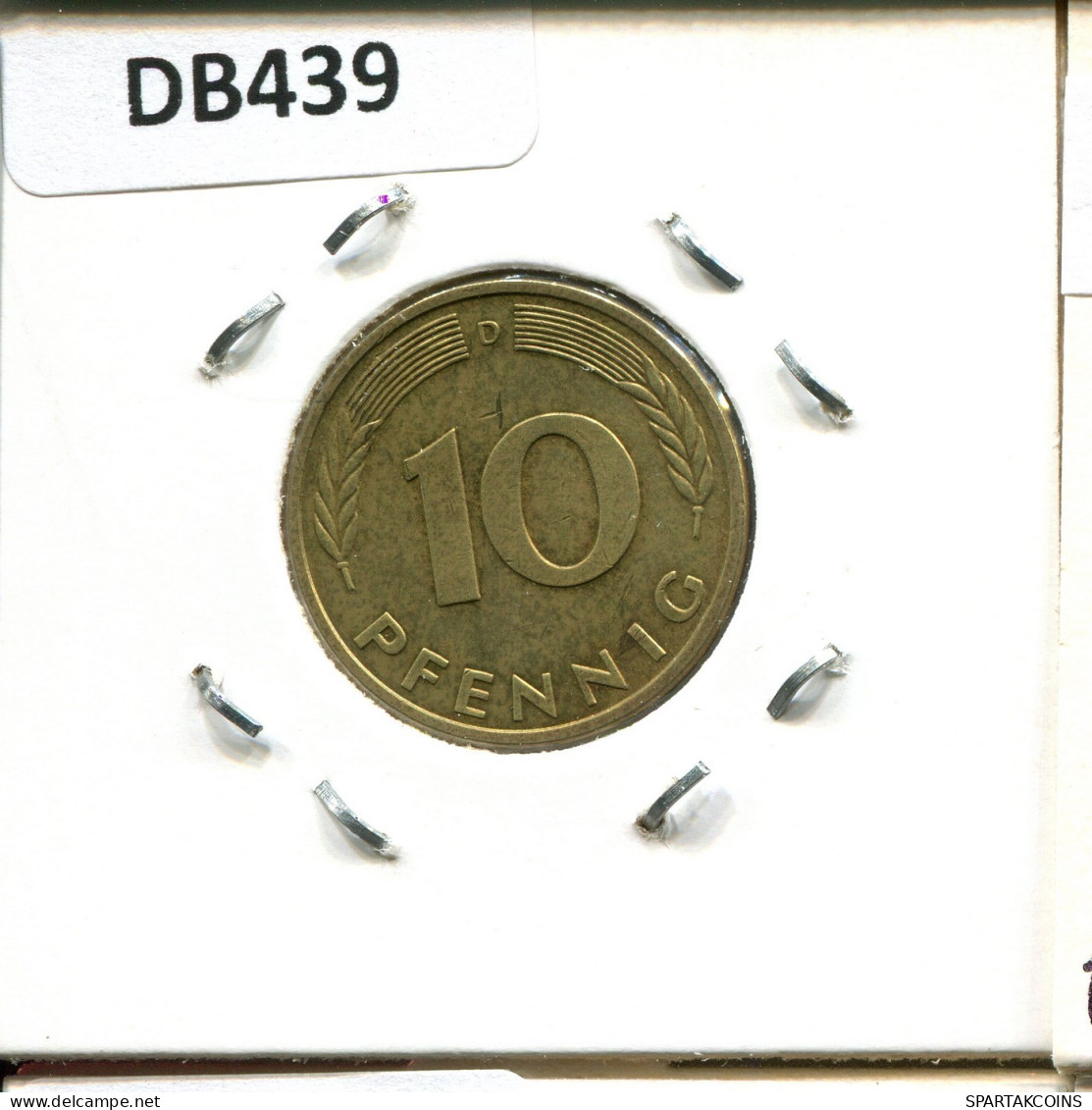 10 PFENNIG 1982 D BRD ALLEMAGNE Pièce GERMANY #DB439.F.A - 10 Pfennig