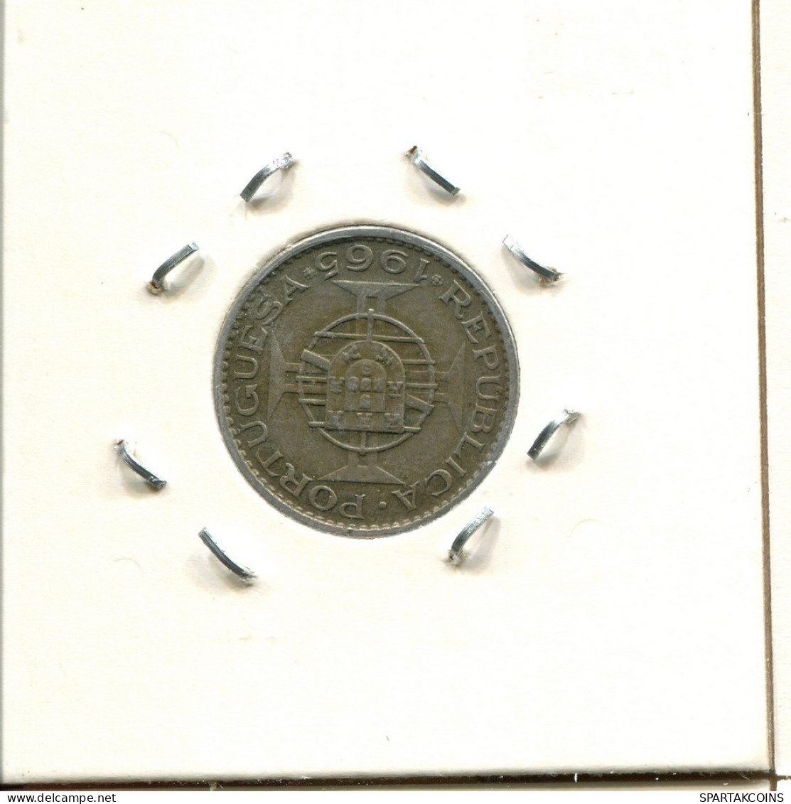 2$50 ESCUDOS 1965 MOZAMBIQUE Coin #AS413.U.A - Mozambique