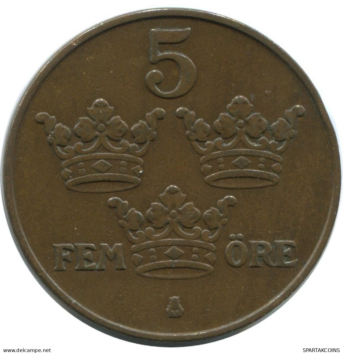 5 ORE 1911 SUECIA SWEDEN Moneda #AC449.2.E.A - Schweden