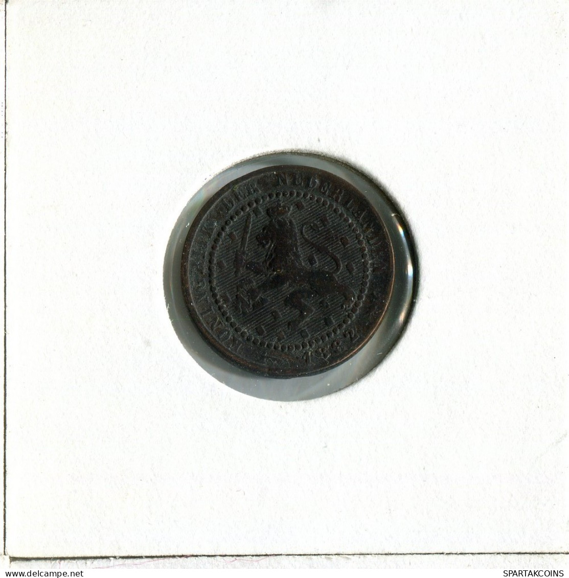 1 CENT 1882 NEERLANDÉS NETHERLANDS Moneda #AU231.E.A - 1849-1890: Willem III.
